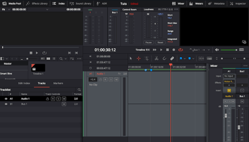 Checking Bus 1 Visibility: Index > Tracklist